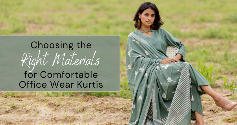 Choosing the Right Materials for Comfortable Office Wear Kurtis