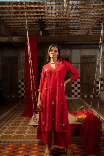 Farhat kurta set with Dupatta