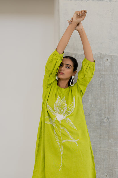 Matcha Bloom Kurta