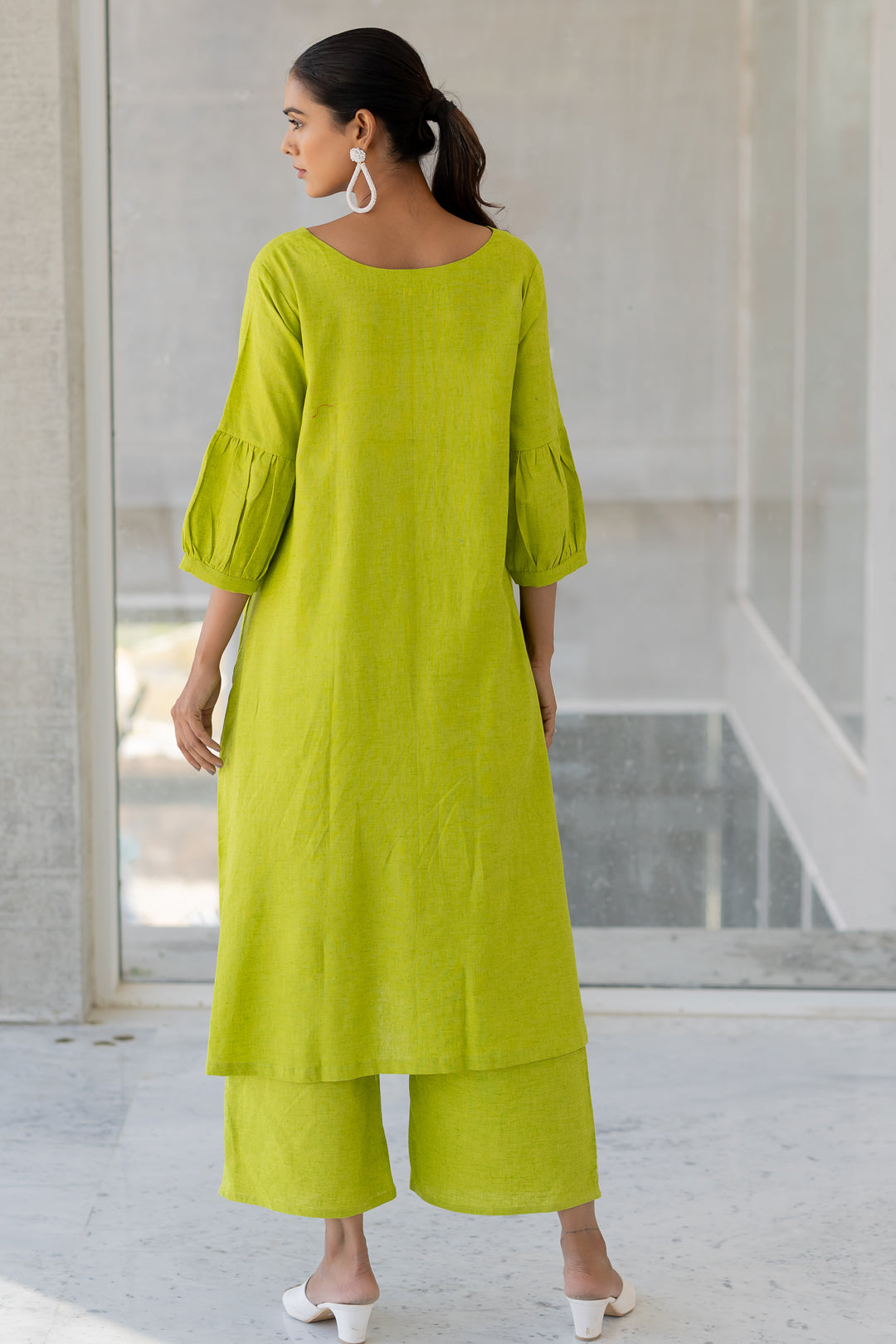 Matcha Bloom Kurta