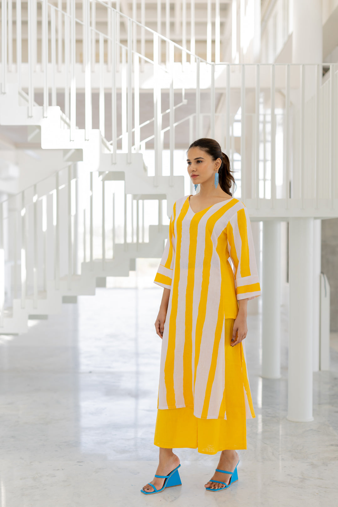 Lemonberry Box Slit Kurta