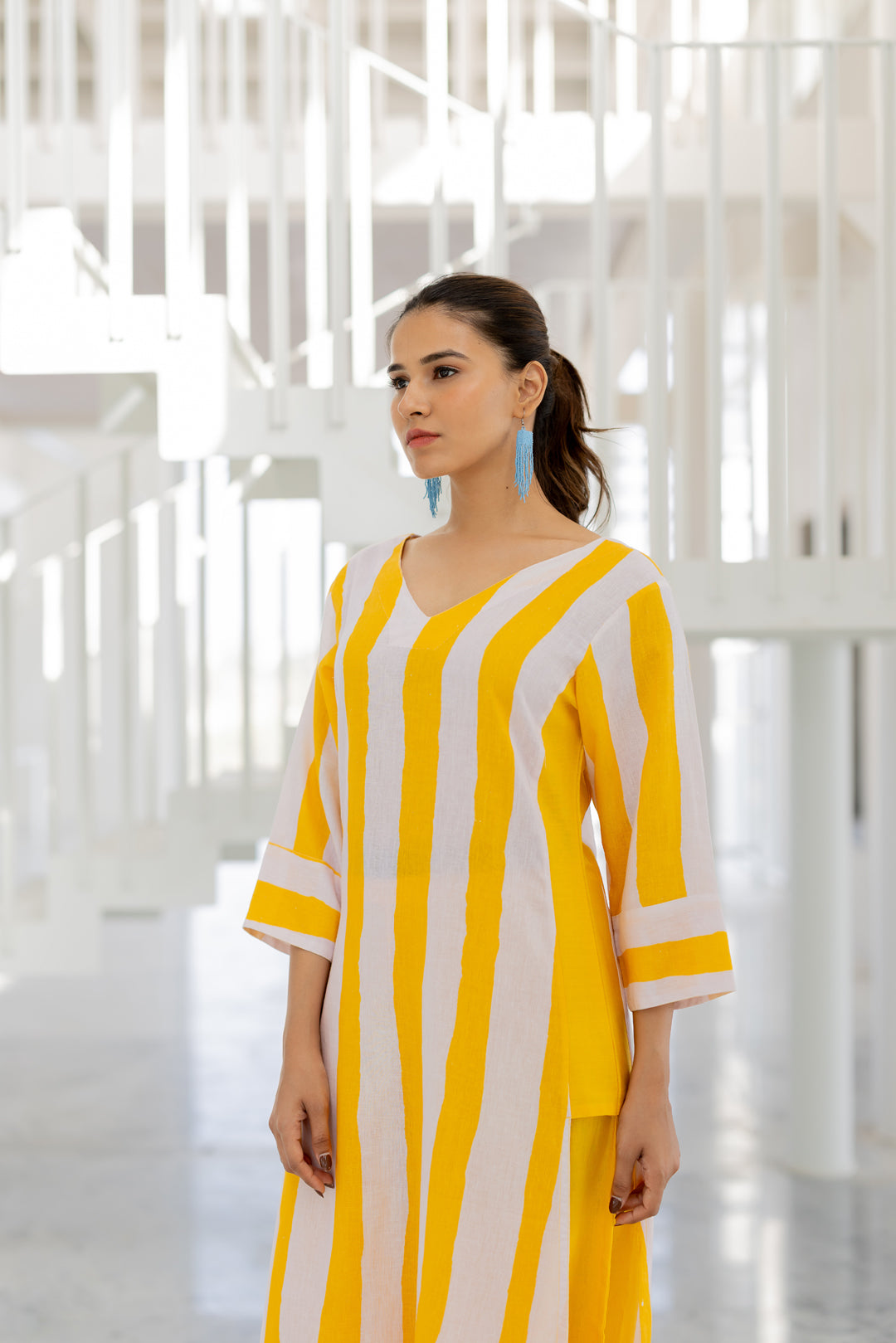 Lemonberry Box Slit Kurta