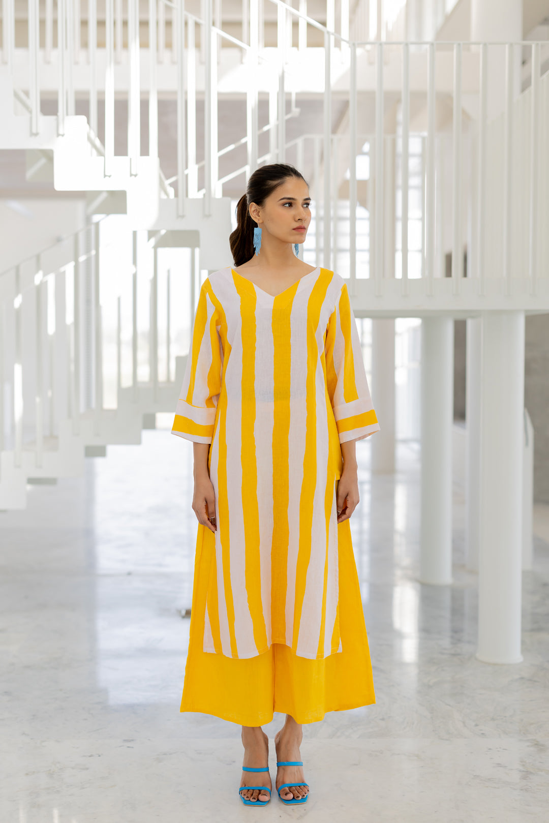 Lemonberry Box Slit Kurta