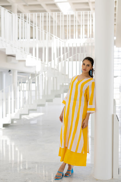 Lemonberry Box Slit Kurta