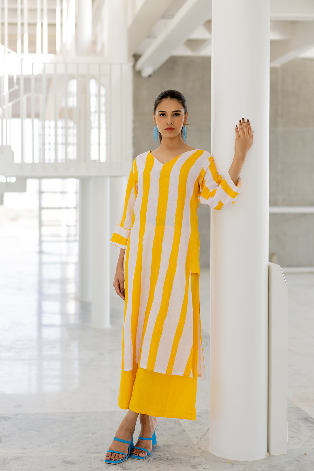 Lemonberry Box Slit Kurta