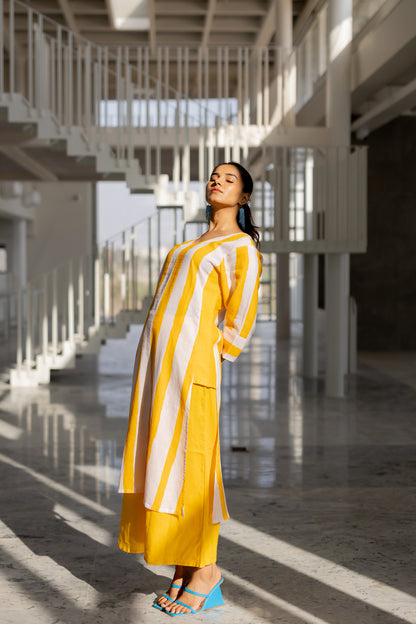 Lemonberry Box Slit Kurta