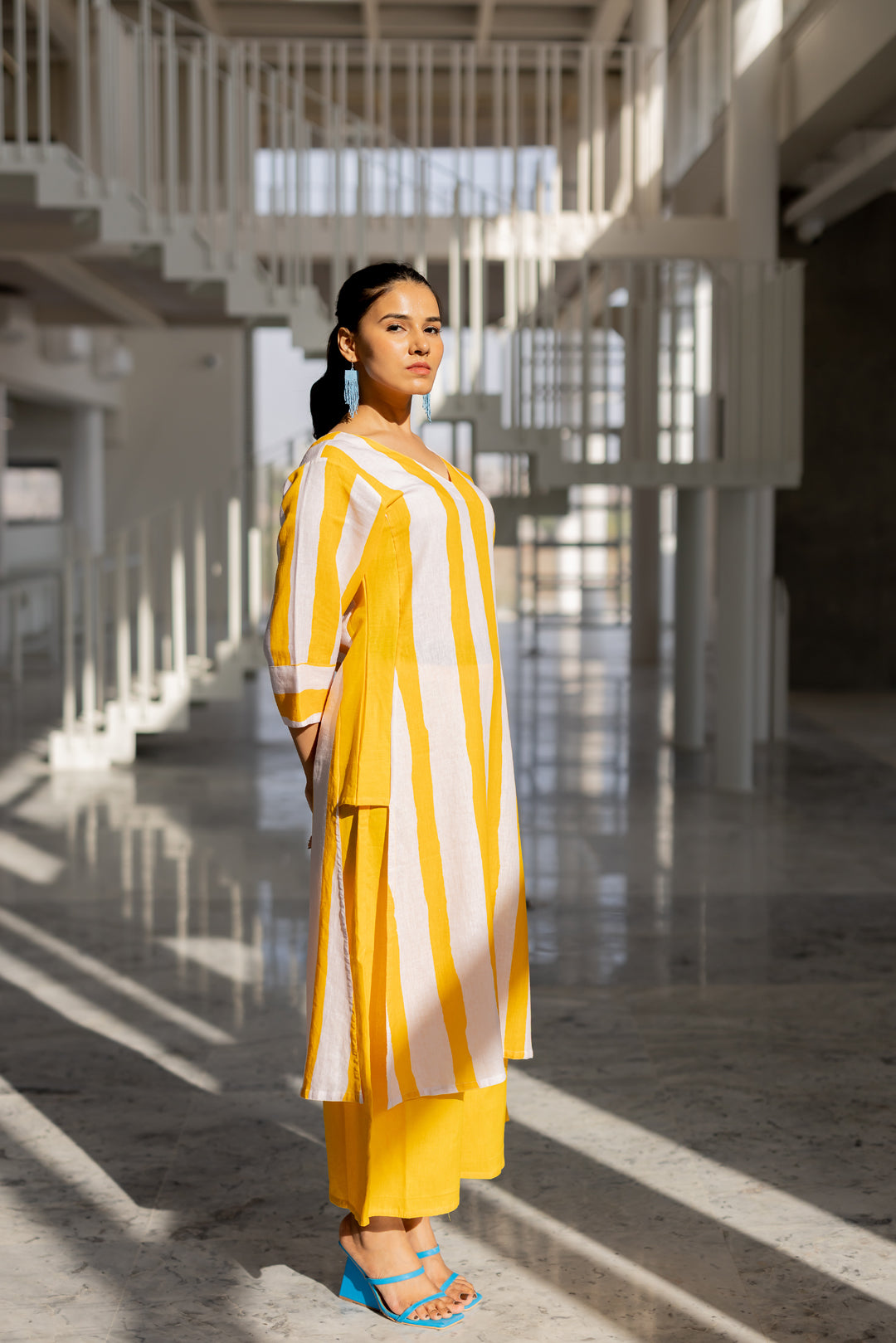 Lemonberry Box Slit Kurta