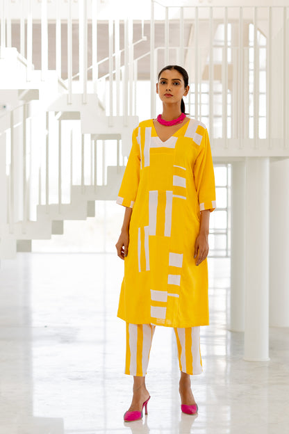 Lemons and Candies Panelled Kurta