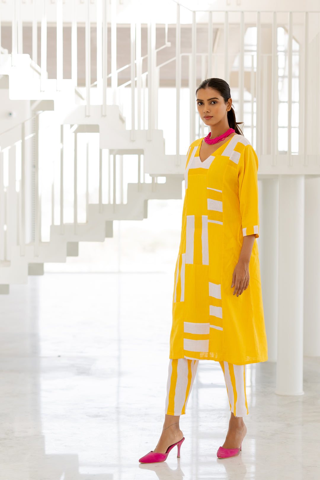 Lemons and Candies Panelled Kurta