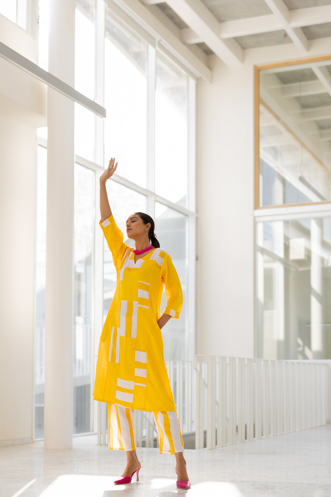 Lemons and Candies Panelled Kurta