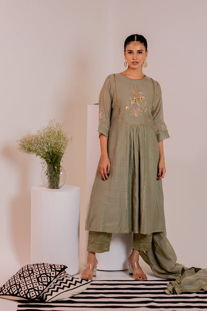 Ruha Kurta Set with Dupatta