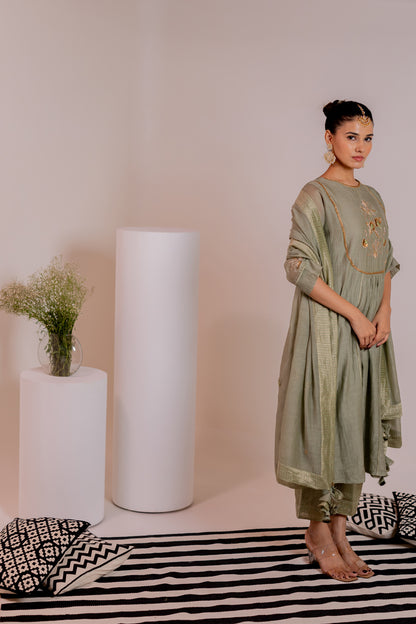 Ruha Kurta Set with Dupatta