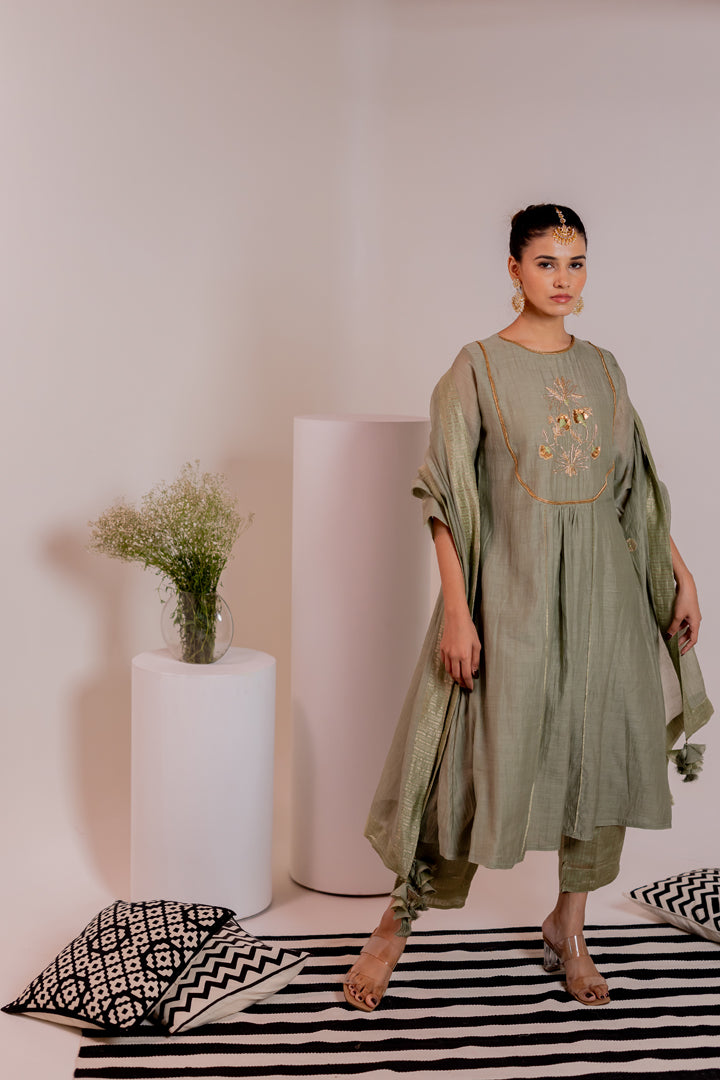 Ruha Kurta Set with Dupatta