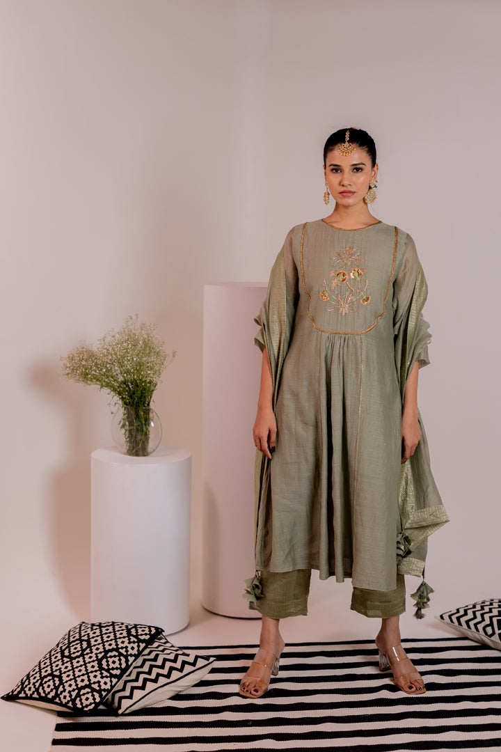 Ruha Kurta Set with Dupatta