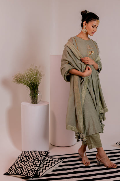 Ruha Kurta Set with Dupatta