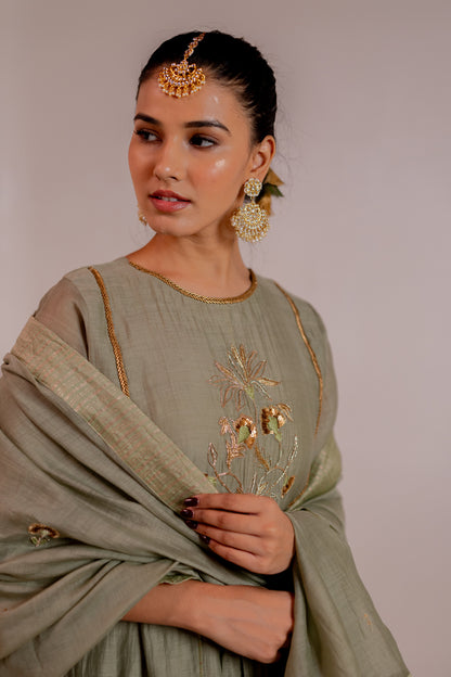 Ruha Kurta Set with Dupatta