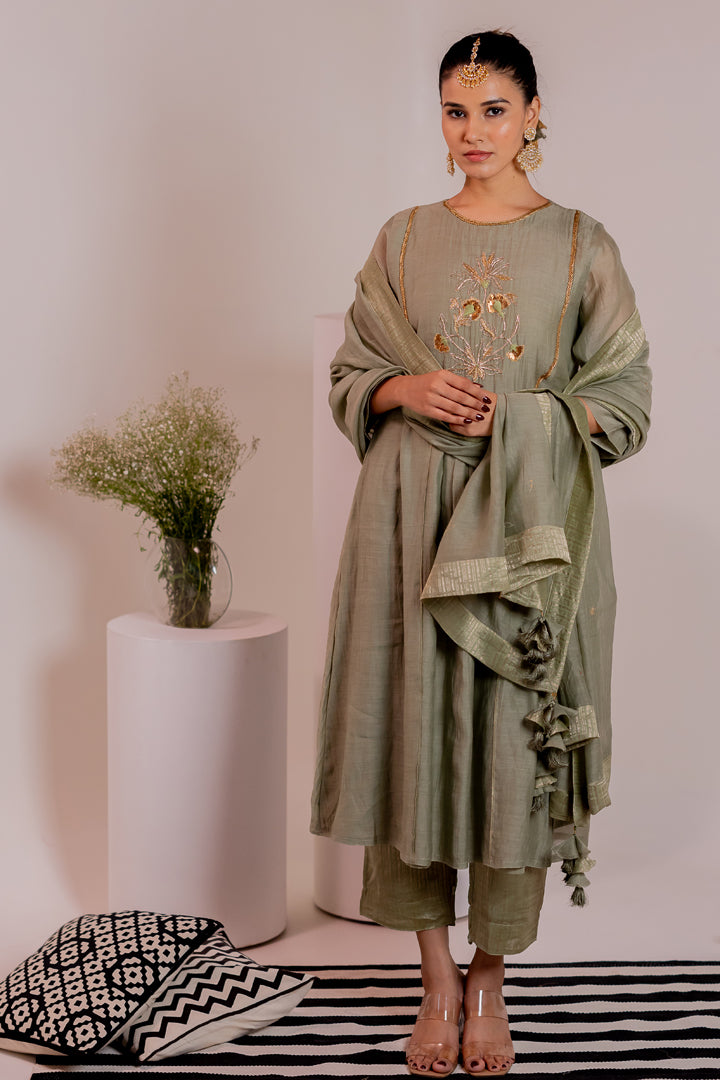 Ruha Kurta Set with Dupatta