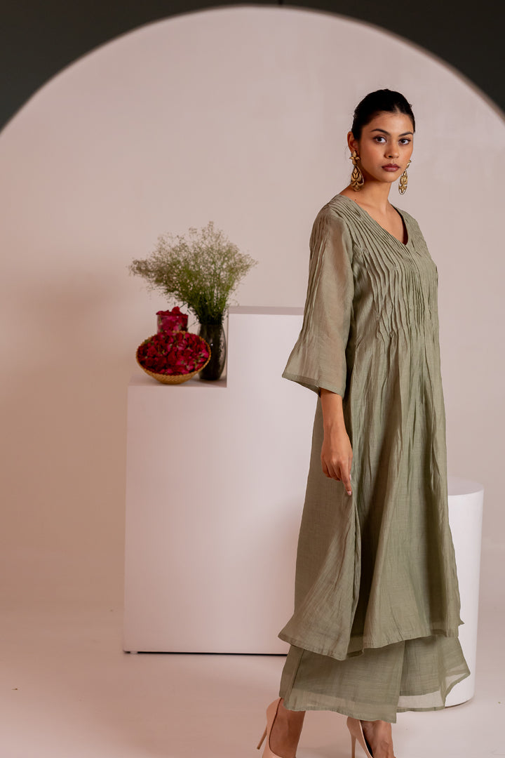 Kaper Kurta Set with Dupatta