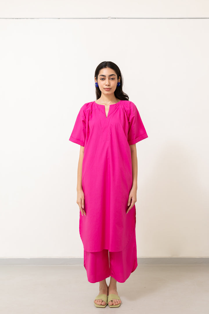 Fuchsia Tunic Co-ord