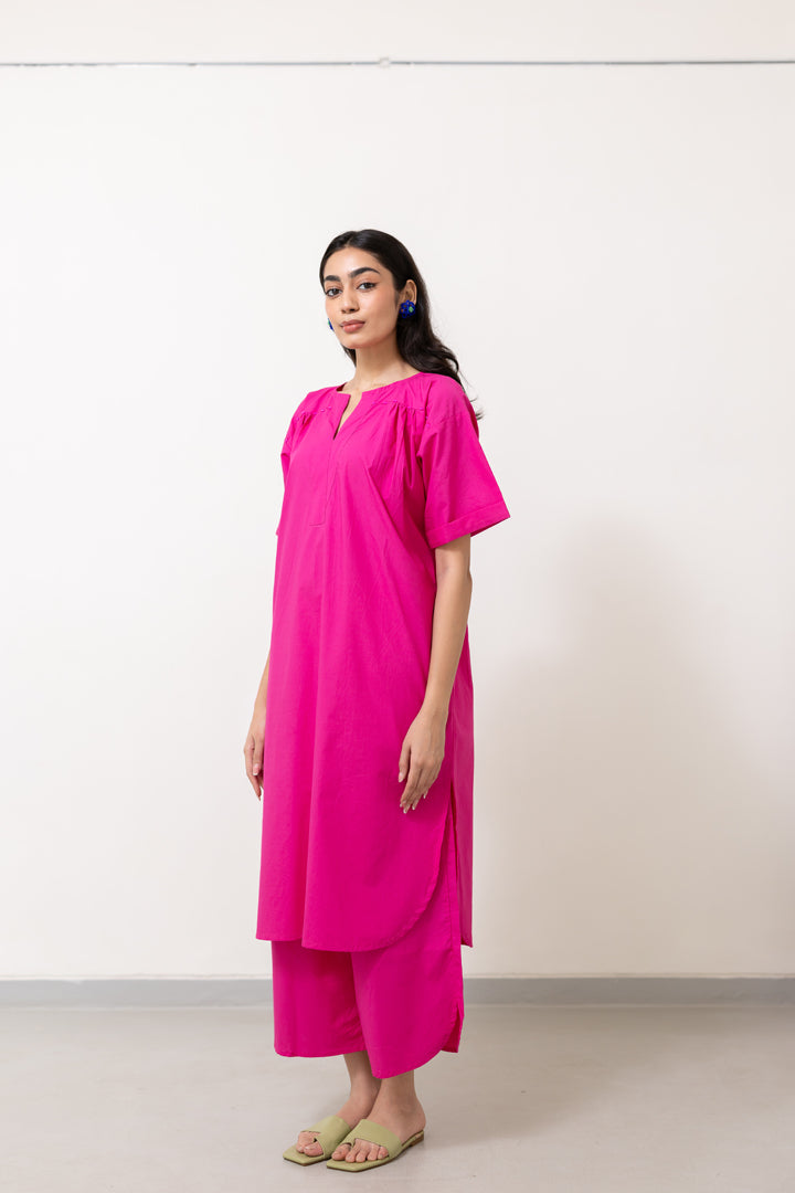 Fuchsia Tunic Co-ord