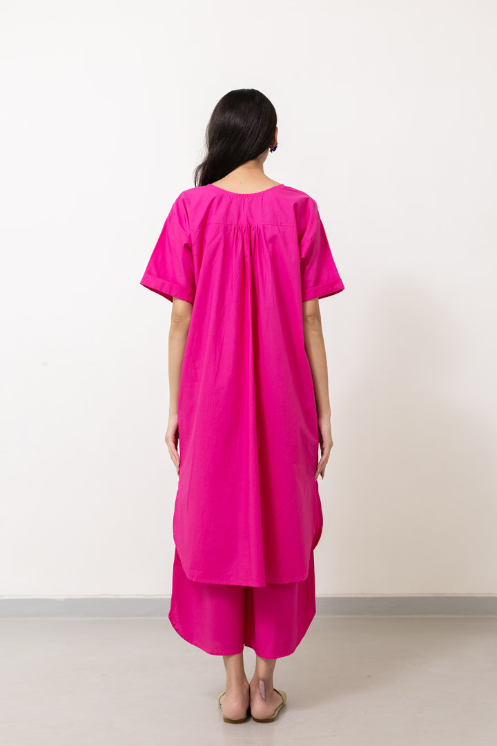 Fuchsia Tunic Co-ord