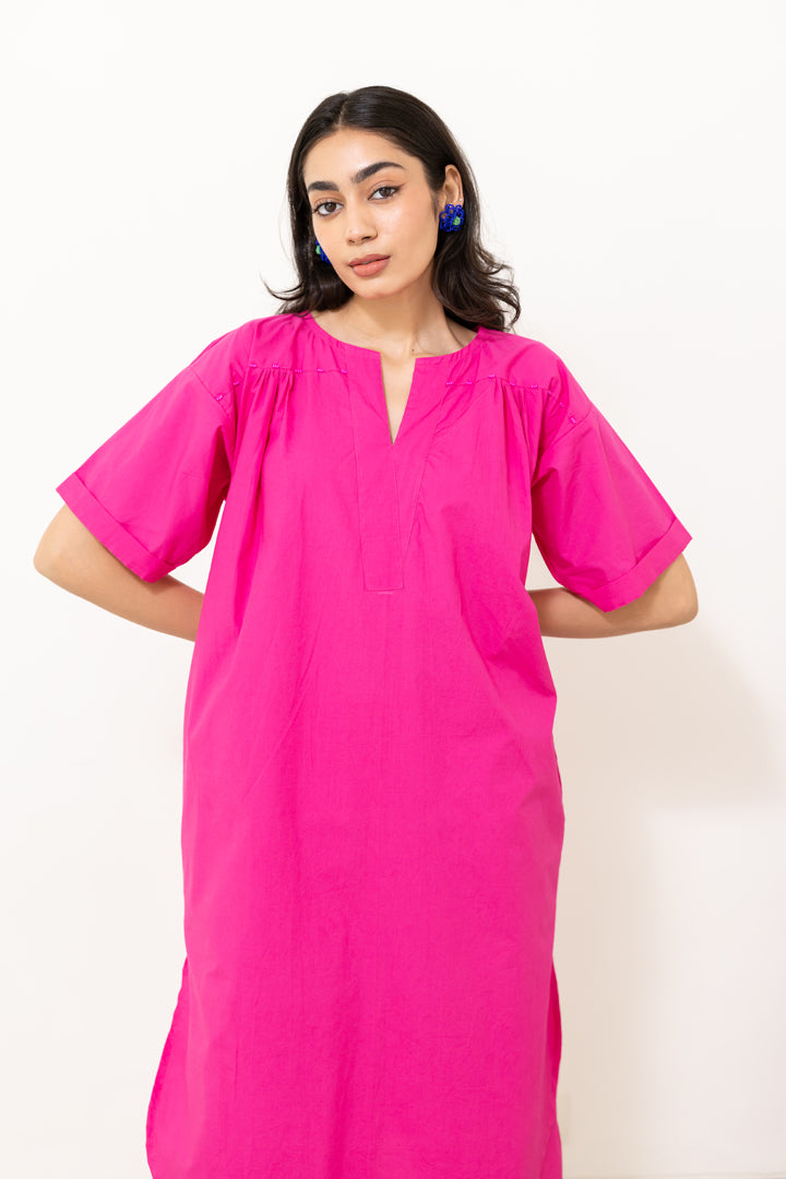 Fuchsia Tunic Co-ord