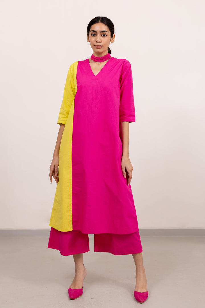 Neon Pop Kurta