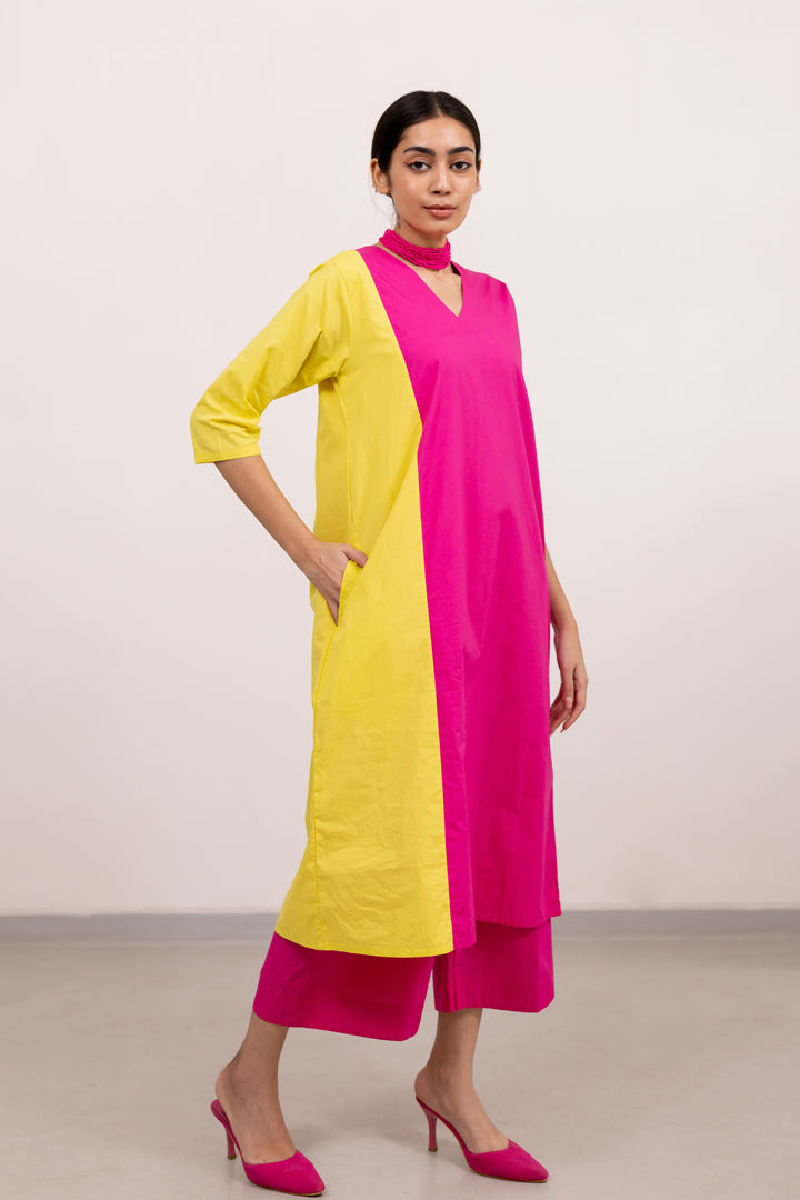 Neon Pop Kurta