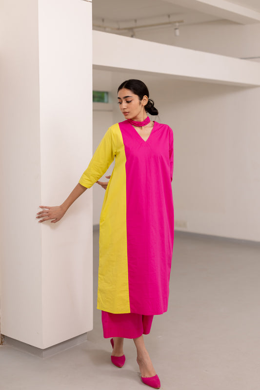 Neon Pop Kurta