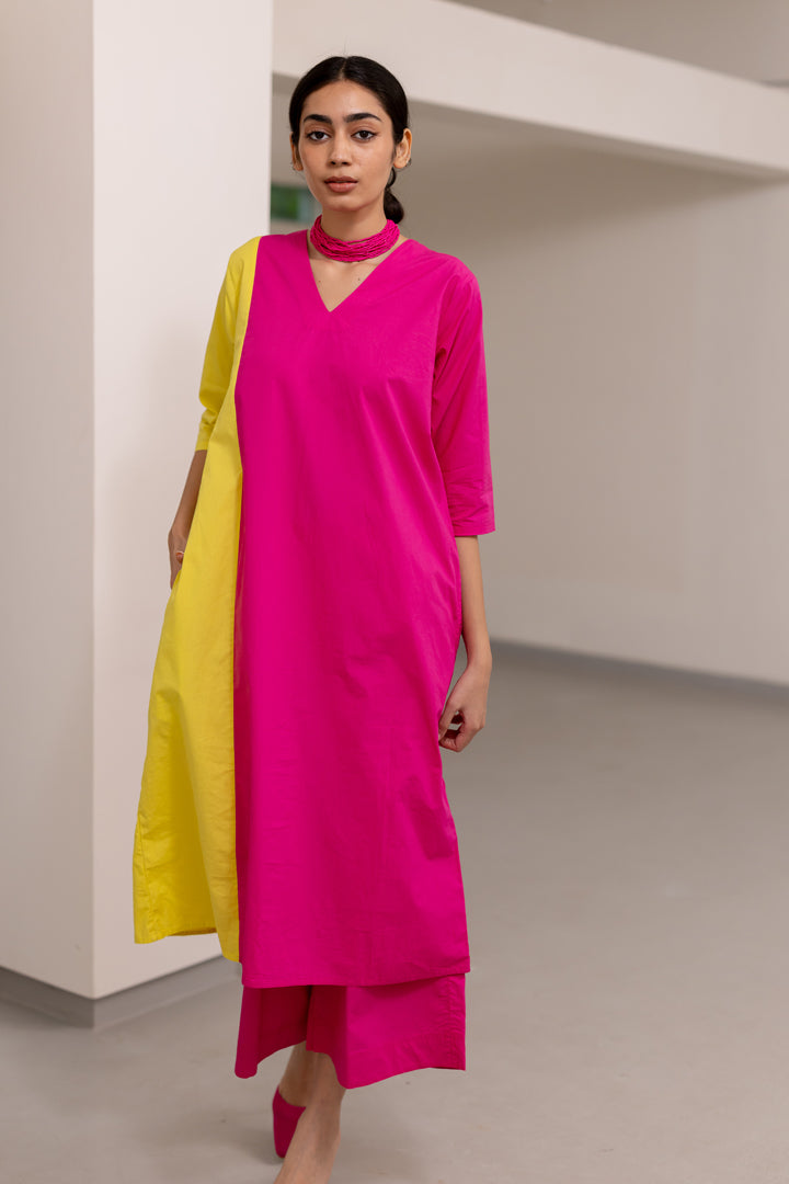 Neon Pop Kurta Set