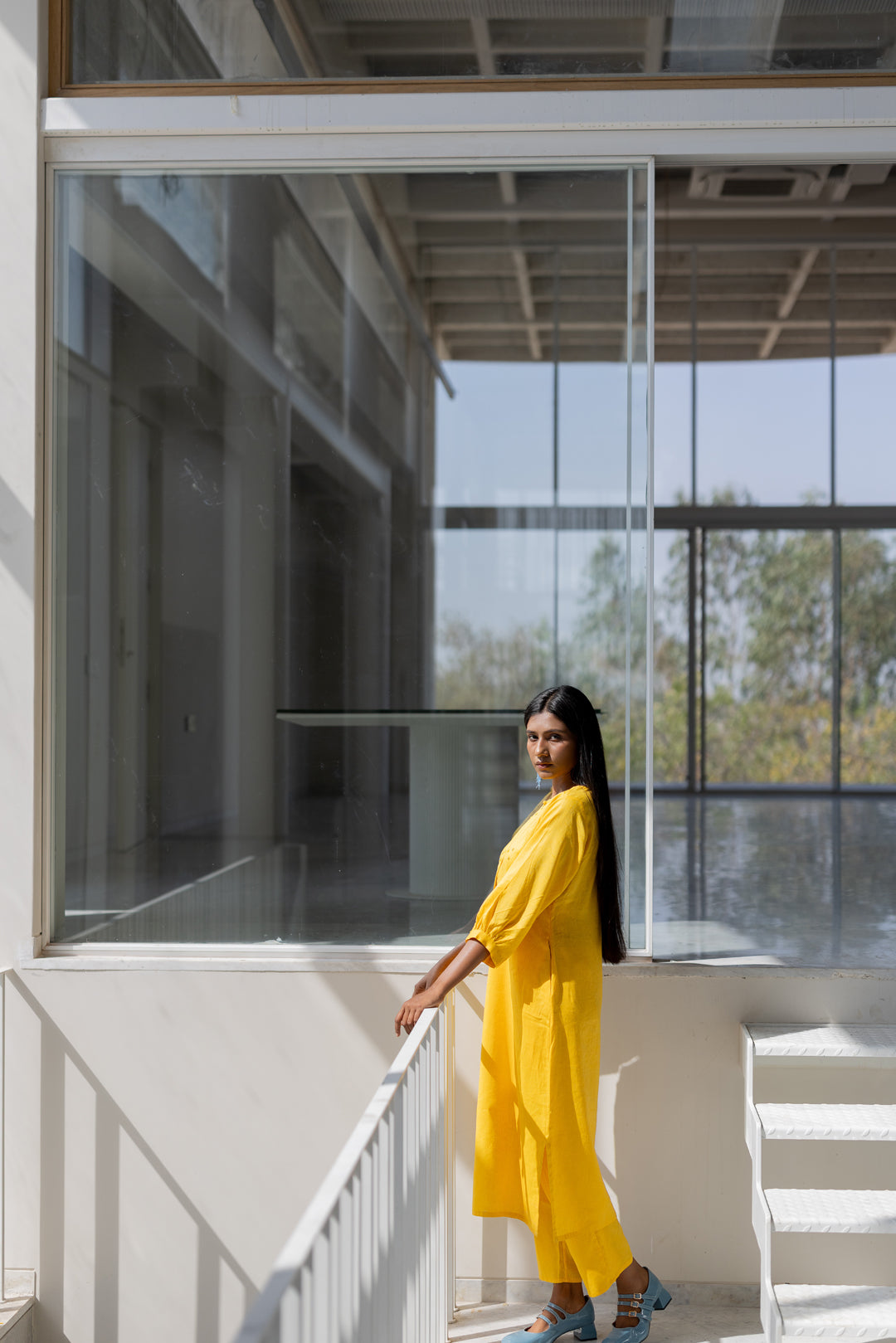 Sunflower Yellow Kurta Set