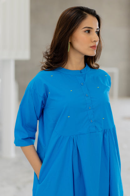 Azure Horizon Tunic