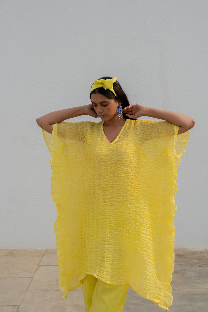 Iced Lemon Kaftan