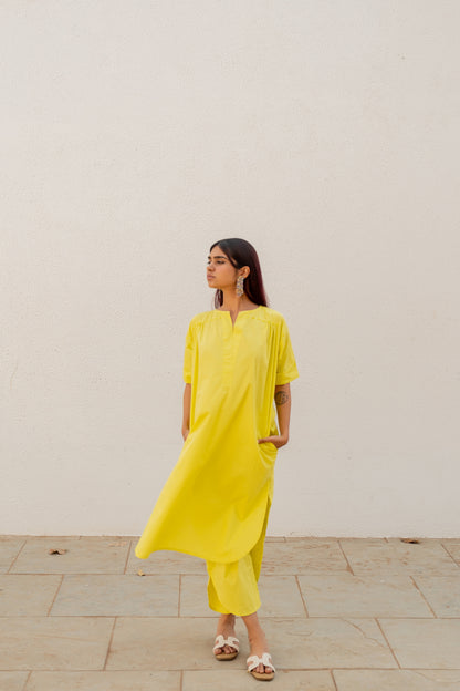 Neembu Yellow Tunic