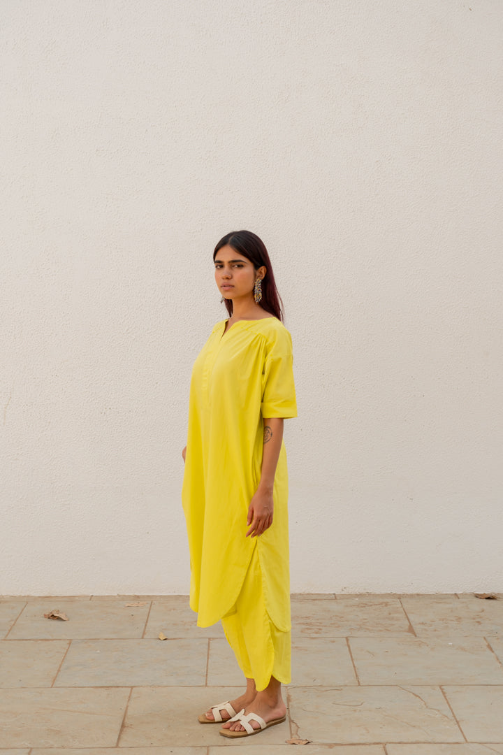 Neembu Yellow Tunic