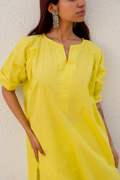 Neembu Yellow Tunic