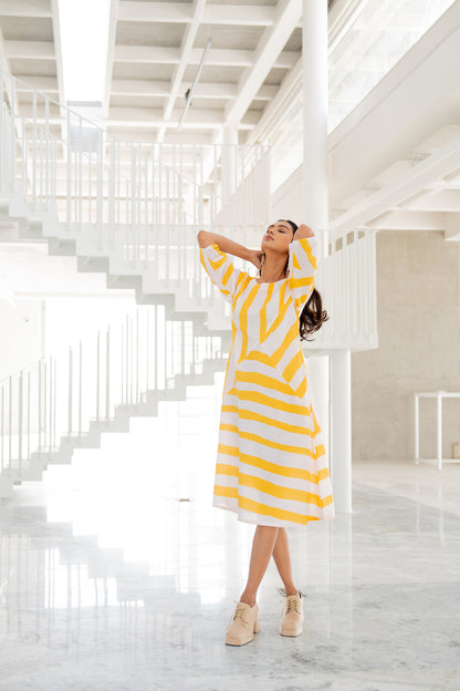 Pink Lemonade Striped Dress