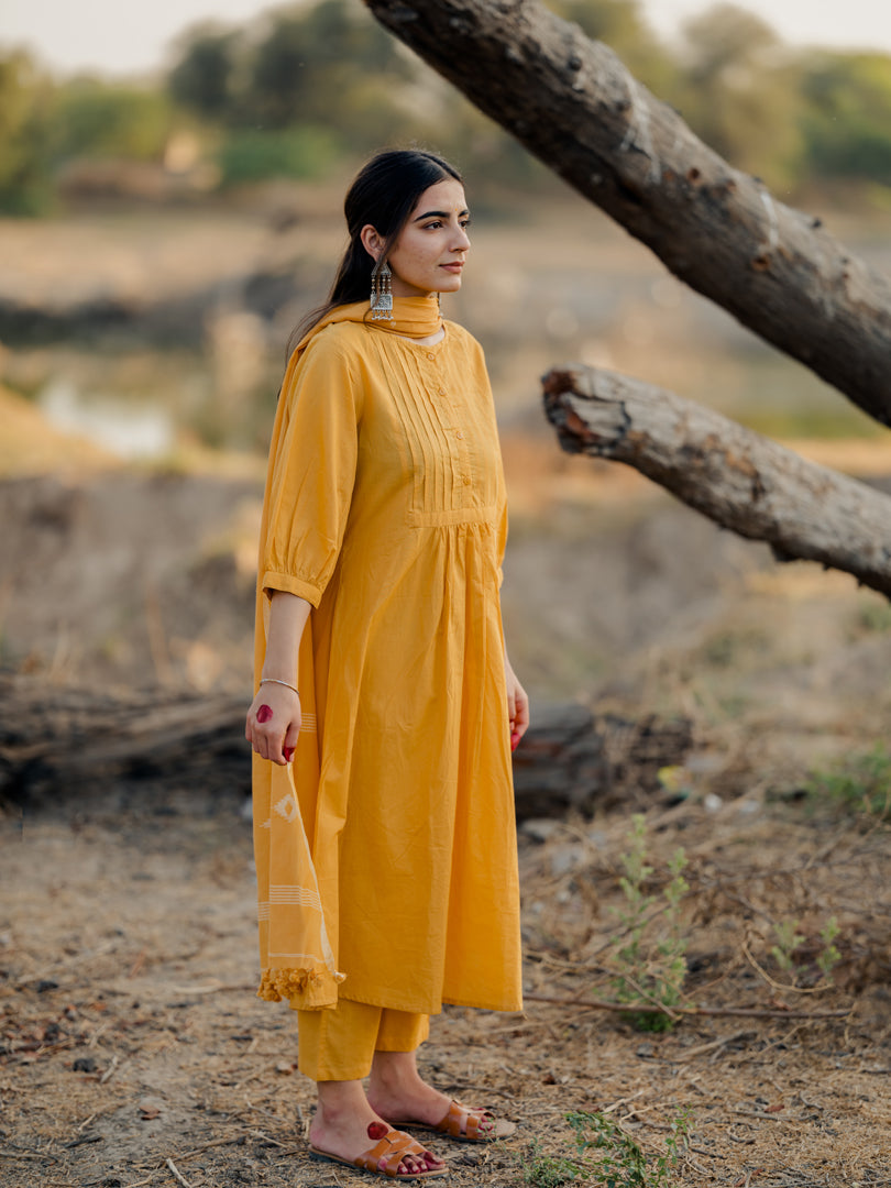 Mustard 2024 brand kurtas