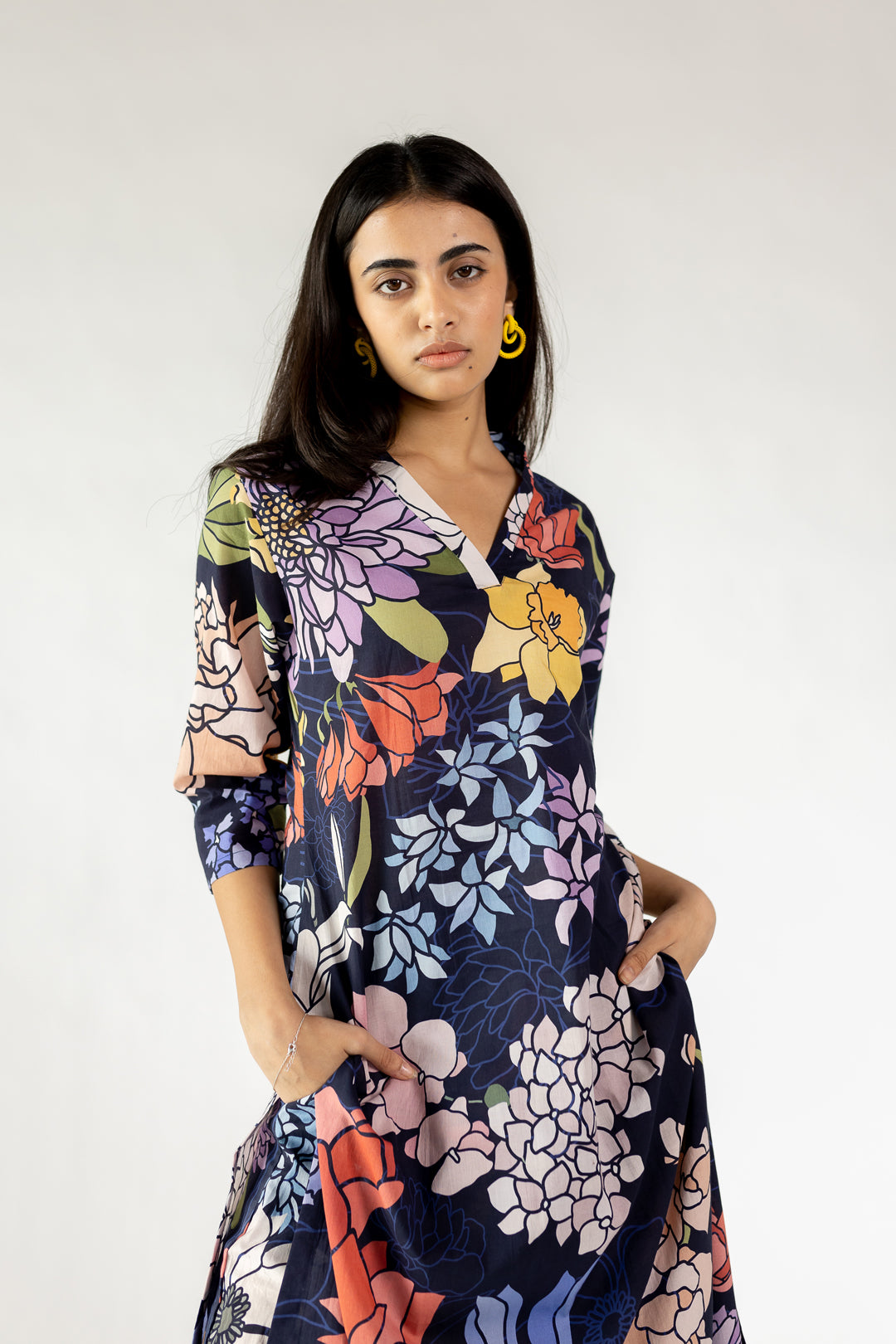 Flower story Kurta – Silai Studio